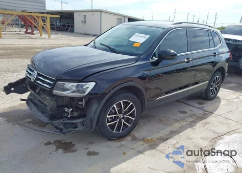 2021 Volkswagen Tiguan 2.0T Se/2.0T Se R-Line Black/2.0T Sel from USA, damaged, VIN 3VV3B7AX7MM103299